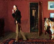 John Singer Sargent Robert Louis Stevenson and His Wife painting